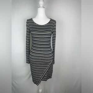 Charlotte Russe Rayon Slit Bodycon Dress Sz M